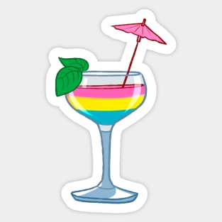 Pansexual cocktail #2 Sticker